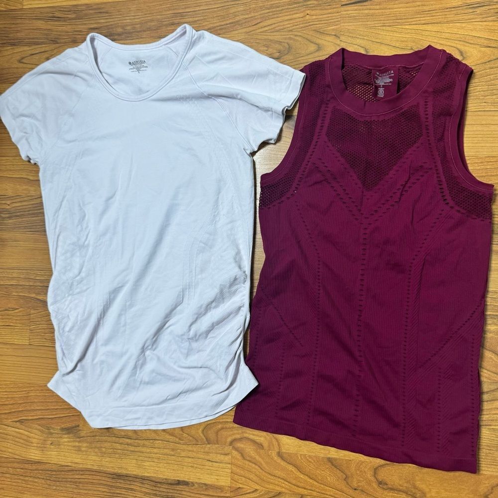 Athleta bundle of 2 tank tops size small